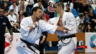 Sadvokasov Nurlykhan vs Catalin Mihai Mocanu. Kyokushin Profi 2019