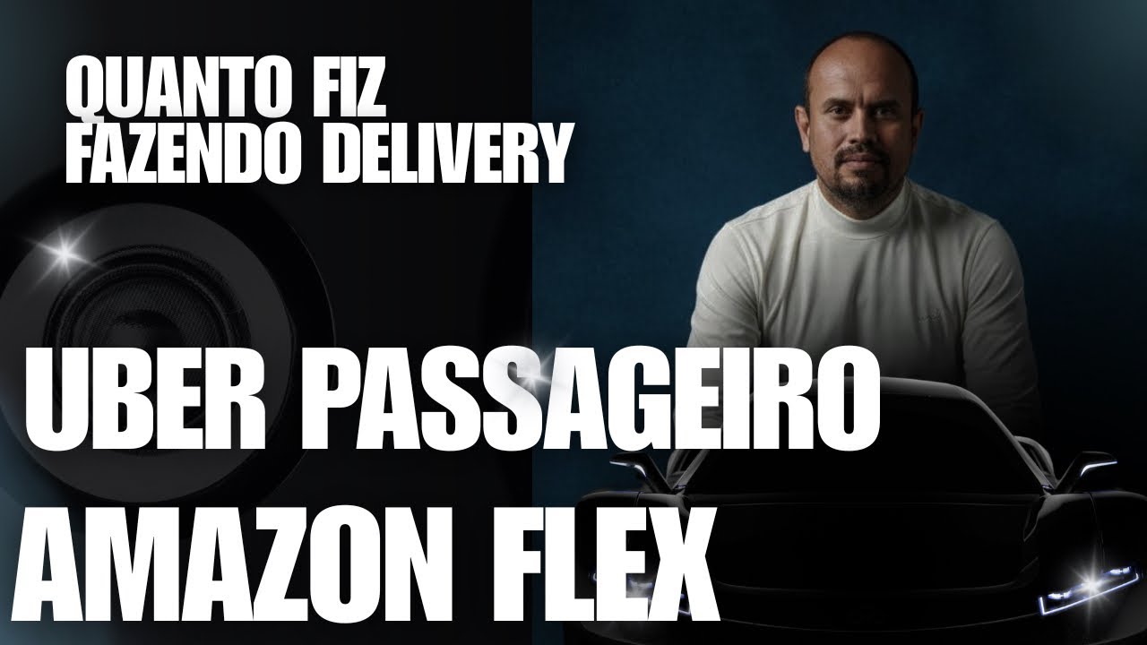 Uber e Amazon flex nos EUA, quanto fiz?
