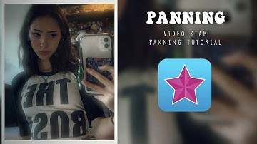 Easy panning tutorial | video star