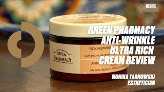 Green Pharmacy Anti-Wrinkle Ultra Rich Cream Review with Monika Tarnowski