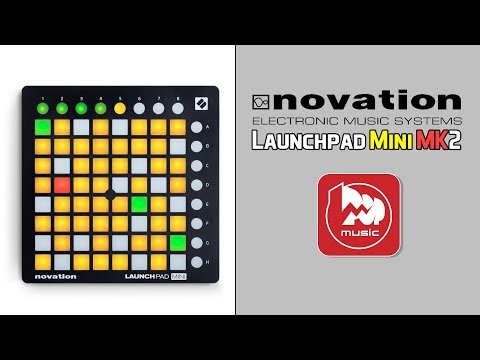 NOVATION Launchpad Mini MK2 - популярный MIDI контроллер