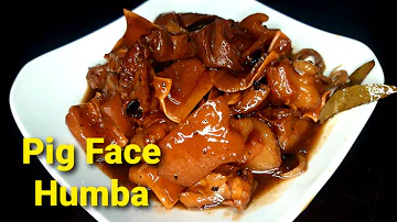 Pig Face Humba | Pork Maskara Humba | Quick and Easy Pig Face Humba Recipe | Humba nga Maskara