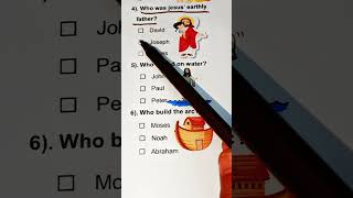 Bible Quizzes -can you get all of them. #quiz #bible #saturdayquiz #quizmaster #quizup #itsquiztime