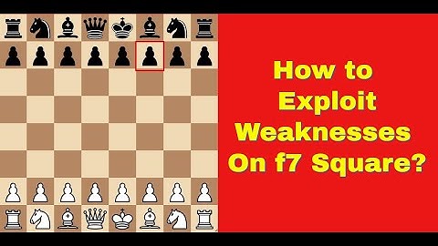 Why is f7 square so Notoriously weak? | Sijbolt Jan Noorda vs Jan Sibe: Groningen NED 1965