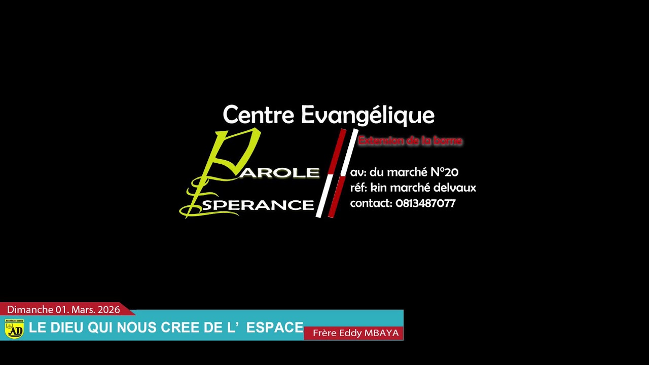 LE DIEU QUI NOUS CREE DE L'ESPACE