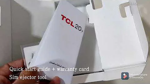 TCL 20Y Unboxing