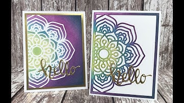 How to Use A Cutting Plate As a Stencil (Two Ways)