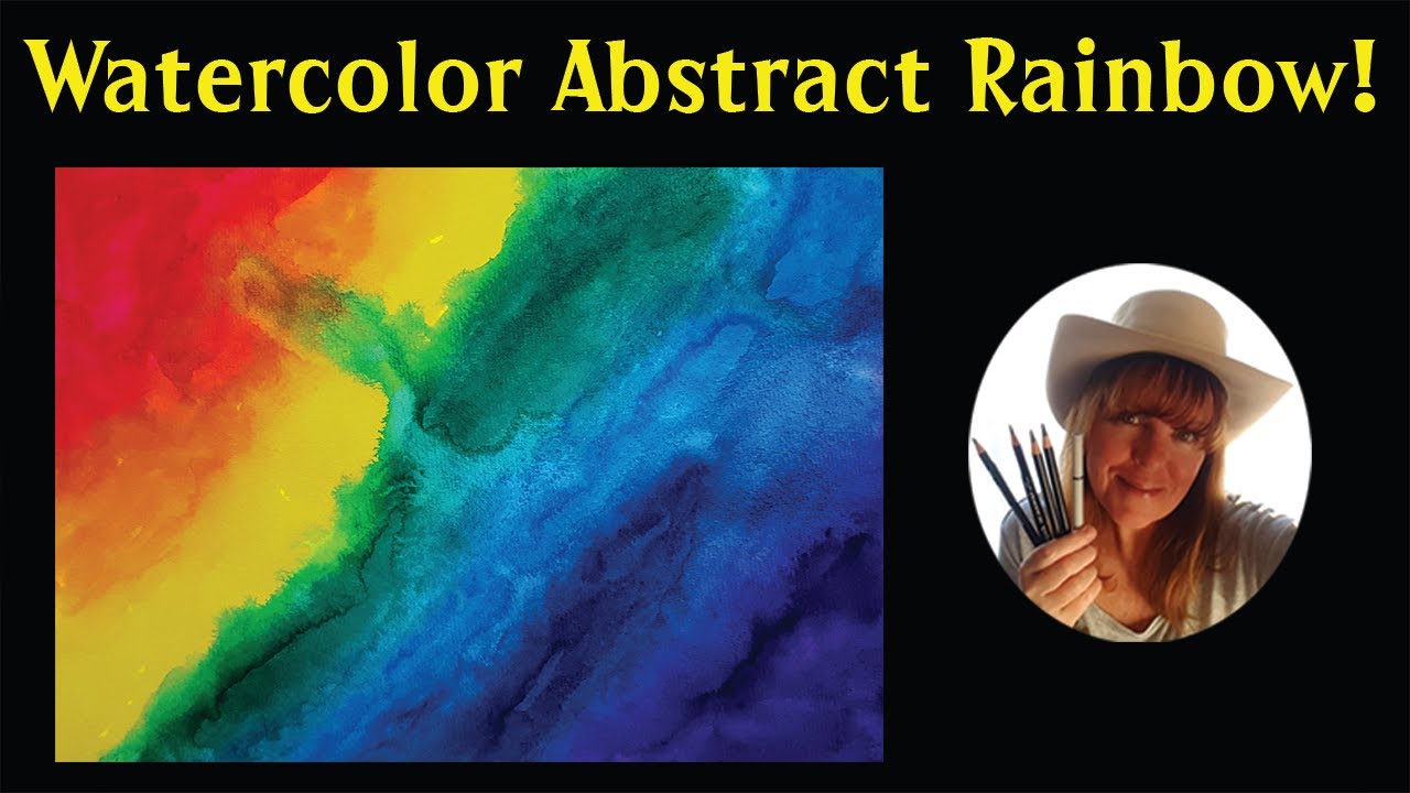how-to-paint-an-abstract-rainbow-with-watercolor-paints-real-time-art