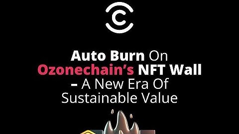 Ozone chain Auto Burn mechanism! Brain Booster @web3.0worldwide