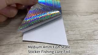 Sticker Fishing Lure Foil