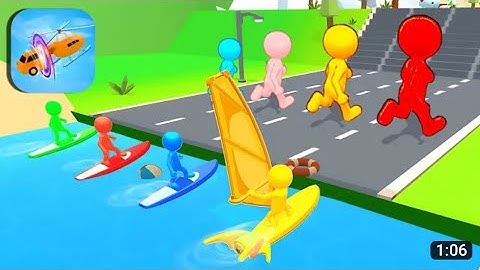 Shape-Shifting - Walkthrough ALL LEVELS (Android/iOS) Part 2 #shapeshifting #stickrunner #gameplay