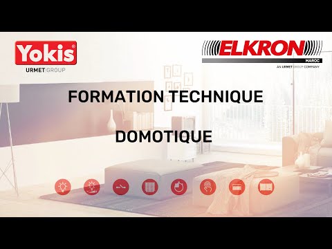 Formation technique domotique YOKIS avec application Yokis Pro