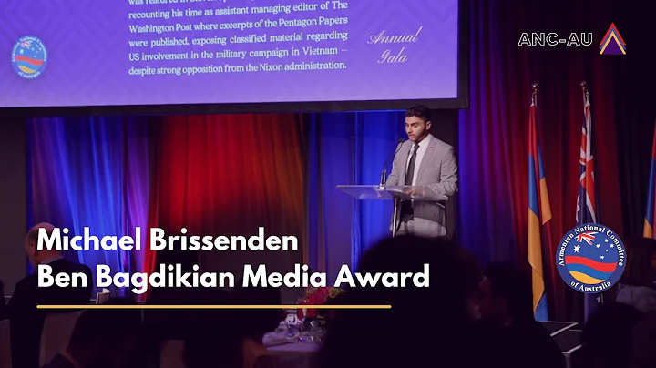 Michael Brissenden Accepts 2021 ANC-AU Ben Bagdiki...