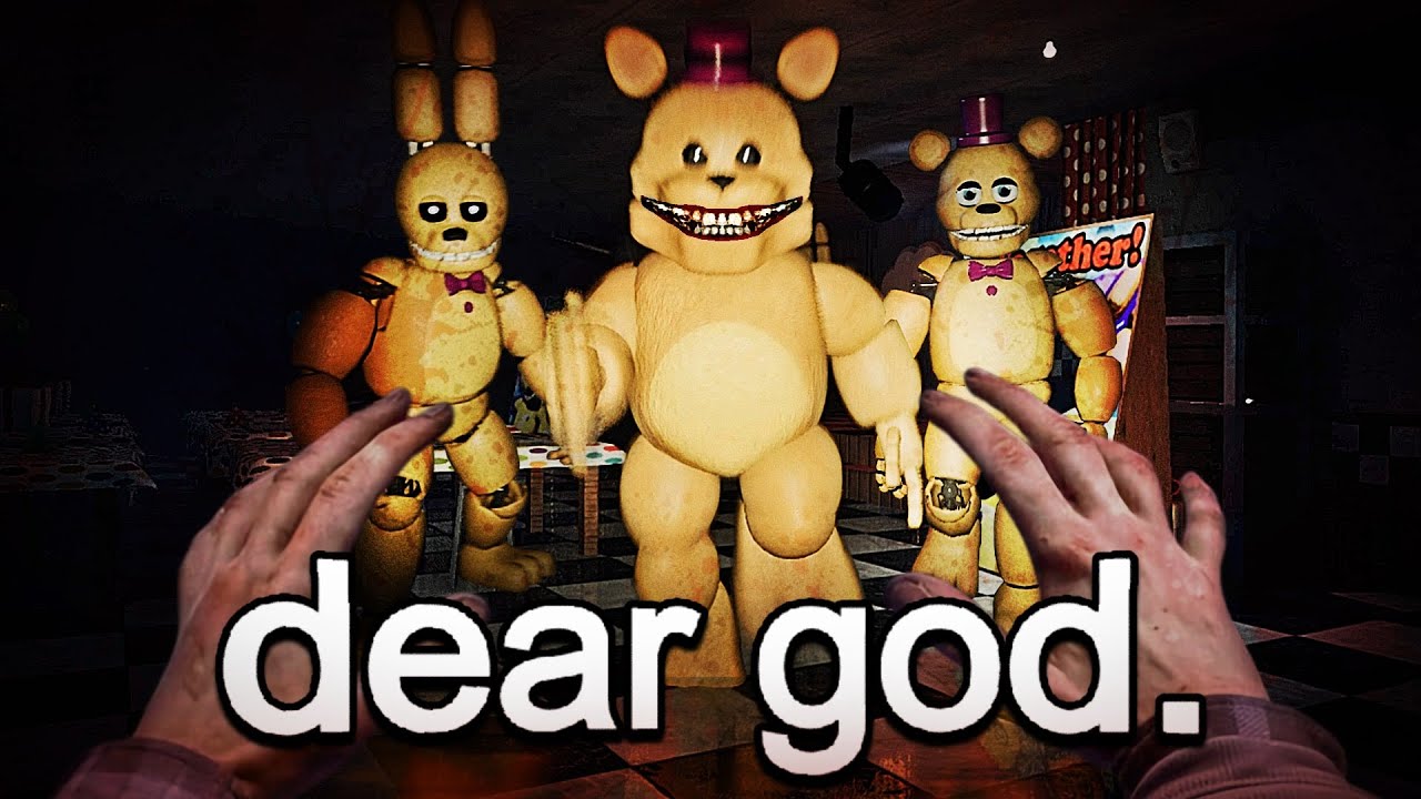It Was TORTURE Beating This FNAF Fan Game Bro..