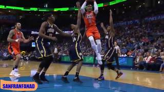 Russell Westbrook vs Pacers (20\/11\/2016) - 31 Pts, 15 Assists, 11 Rebs!