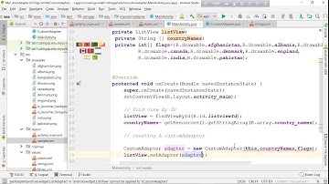 Android Bangla Tutorial   ListView Using Custom Adapter (Part 2)
