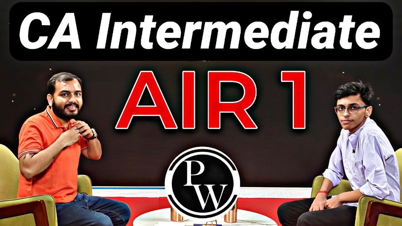 Ca inter air 1 topper podcast with alakh sir youtube