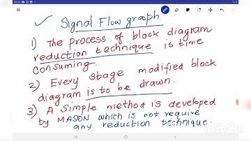 Signal flow graph- Introduction - Part-1