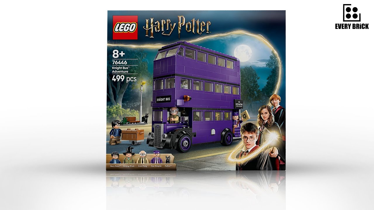 Harry Potter - Knight Bus - 76446 Speed Build - YouTube