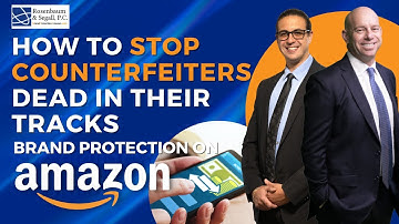 How To Stop Counterfeiters Dead In Their Tracks - Brand Protection On Amazon