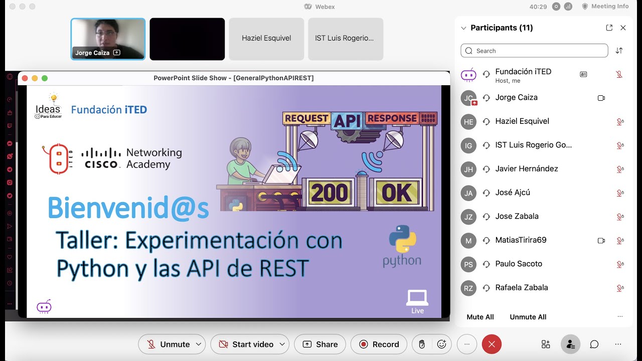 Taller: Experimentación con Python y las API de REST - YouTube
