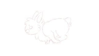 Bunny run animation loop