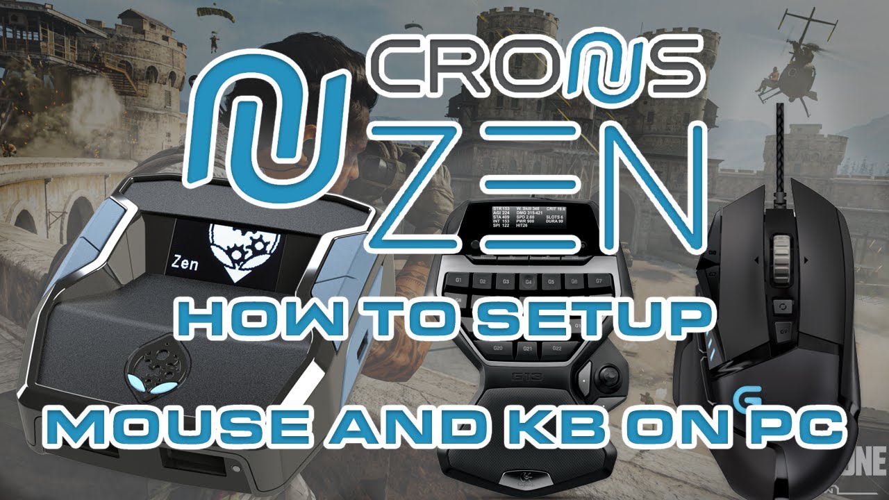 Cronus Zen En PC con Teclado Y Mouse 