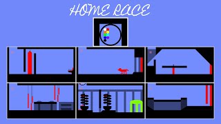 9 Marble Race EP. 6: Home Race (in Algodoo)