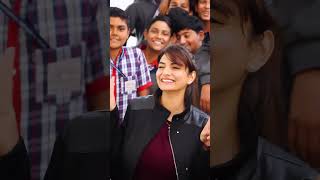 Anveshi Jain Visiting Her School