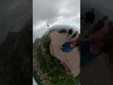 BARCELONA DAY TRIP. EPIC Montserrat mountain views travel adventure explore nature scenery by PICTUREPULSES
