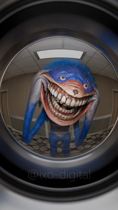 Shin Sonic is Looking for You 😈 #shorts #horror #creepy #cursed