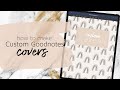 How to make cute GoodNotes Covers | custom notebook covers