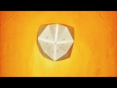 Kağıttan Tuzluk Nasıl Yapılır , DIY , How To Make Origami , Origami