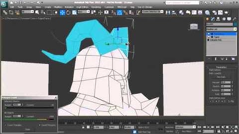 Modeling Low Polygon Game Characters in 3ds Max clip136