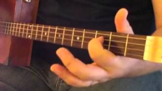 4 String Blues Tricks pt. 1 - How to Play Cigar Box Guitar by Shane Speal chords