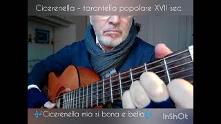 Video thumbnail of "Cicerenella - Tarantella popolare - Alfonso Calandra"