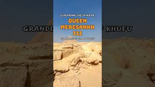 Exploring the tomb of Queen Meresankh III #tomb #queen #meresankh #egypt #cairo #pyramid #tikitaane