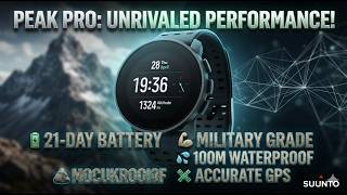SUUNTO 9 Peak Pro Review Best GPS Sports Watch Worth It