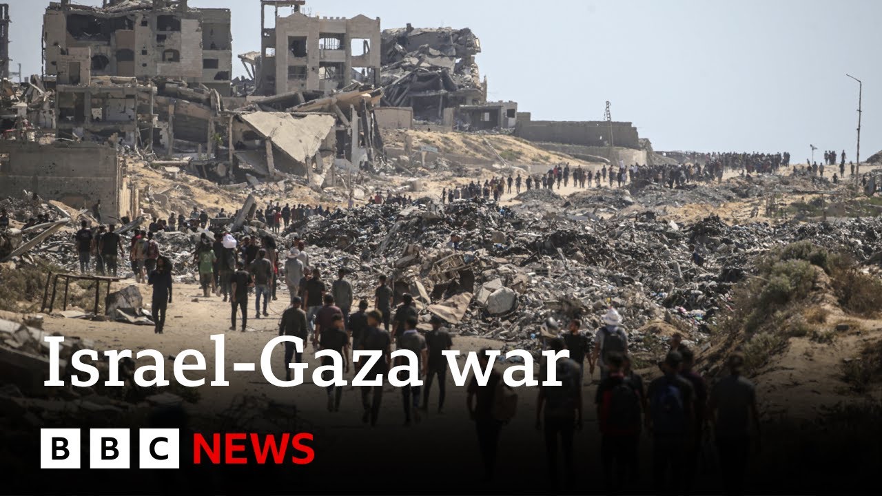 Israeli society divided over war in Gaza | BBC News Israeli society divided over war in Gaza | BBC News