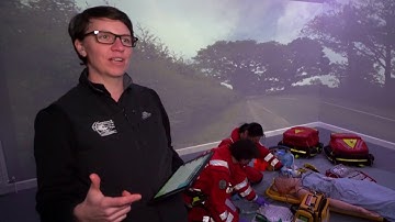 Paramedic Els Freshwater on our Immersive Training Suite