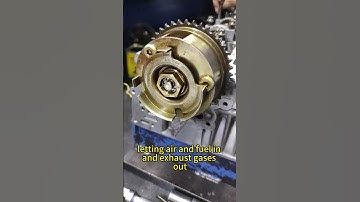 How a Camshaft Works in a Car Engine