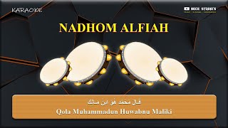 Karaoke Banjari || Nadhom Alfiah (Lirik)