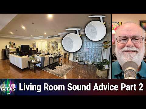 Living-Room Audio Tips - Supplemental Sound Solutions for an Open Space