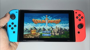 Goblin Sword Nintendo Switch handheld gameplay
