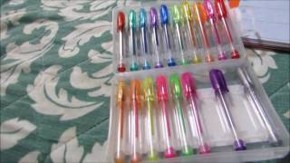 Amaza Pens 20 Glitter mini gel pens
