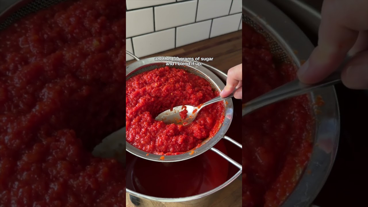How To Make Sriracha Hot Sauce! 