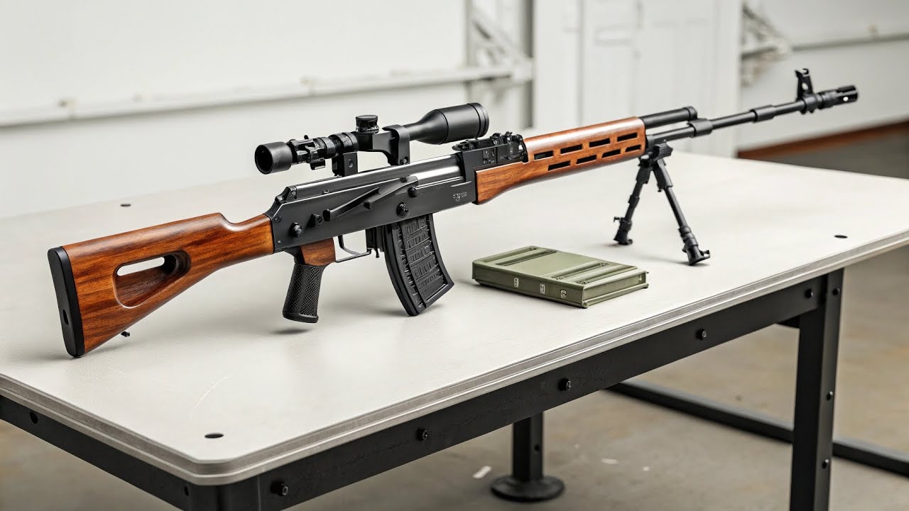 Dragunov SVD – The Legendary Soviet Sniper Rifle | History, Design & Battlefield Power