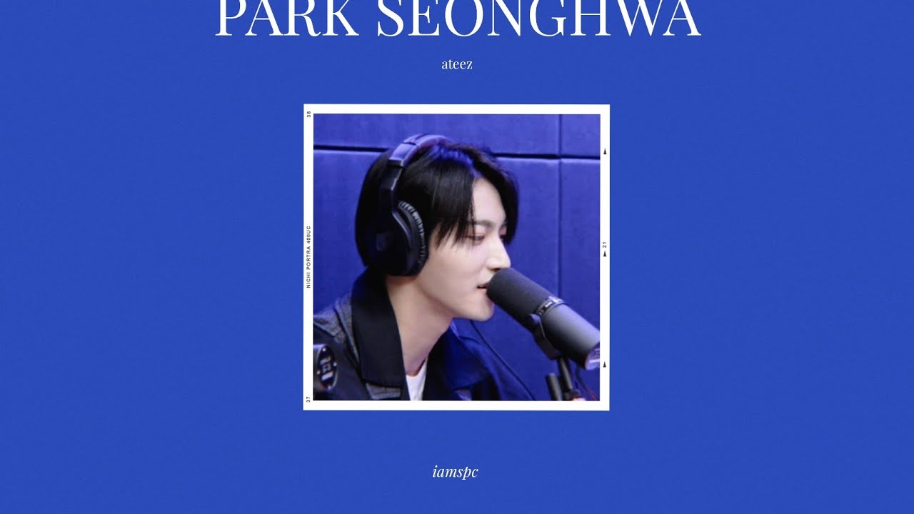 Seonghwa Rapping Park Seonghwa Rap 💙 #ateez - YouTube