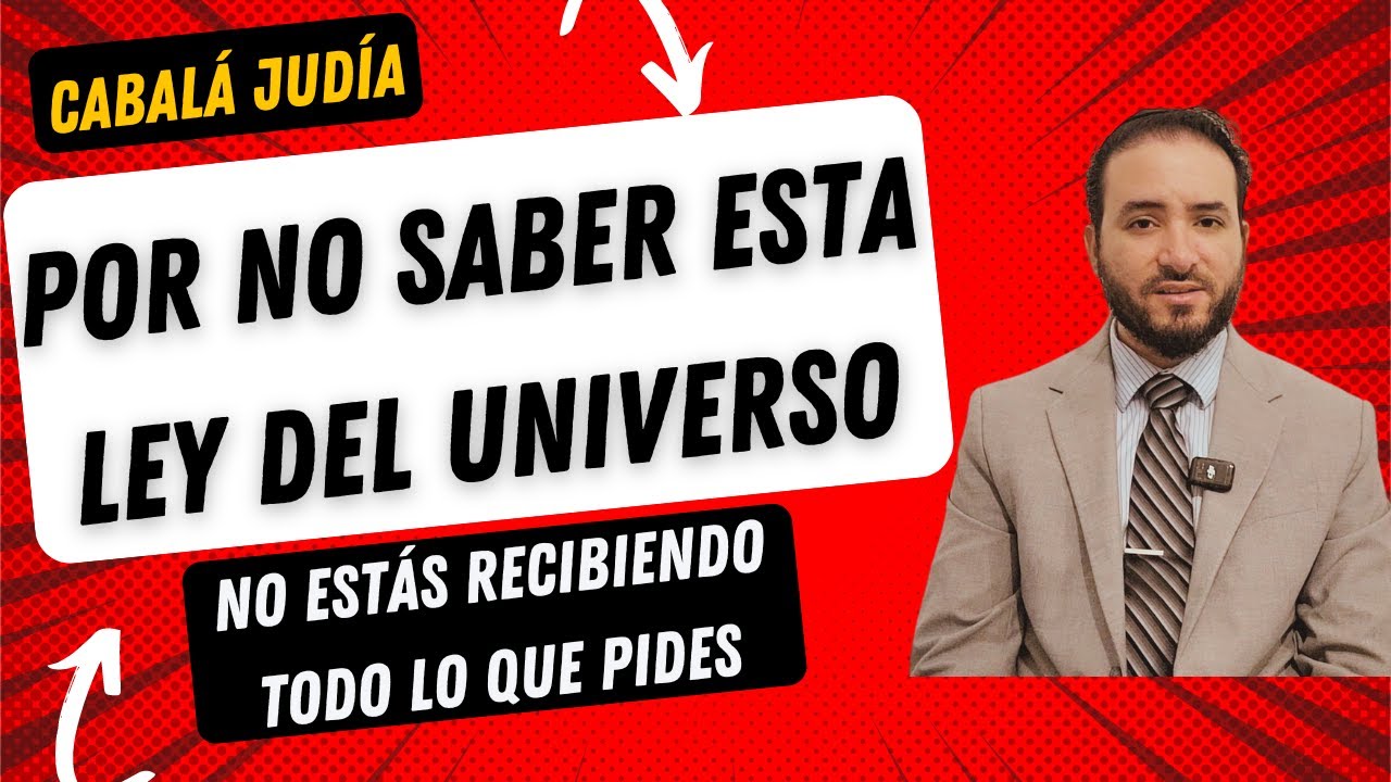 🔥 Por no saber esta ley del Universo no estás recibiendo todo lo que pides | Todo es una transacción