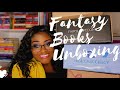 Huge "Fantasy" Book Subscription Boxes Unboxing!!